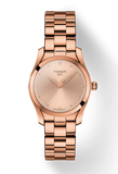 Buy Shop Tissot T Wave Rose Gold Dial Rose Gold Steel Strap Watch For Women - T112.210.33.456.00 USA Online