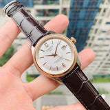 Buy Shop Tissot T Classic Ballade Powermatic 80 Lady Silver Dial Brown Leather Strap Watch For Women - T108.408.26.037.00 USA Online