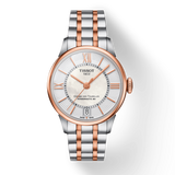 Buy Shop Tissot Chemin Des Tourelles Powermatic 80 Lady Silver Dial Two Tone Steel Strap Watch For Women - T099.207.22.118.02 USA Online