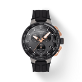 Buy Shop Tissot T Race Cycling Chronograph Black Dial Black Rubber Strap Watch For Men - T111.417.37.441.07 USA Online