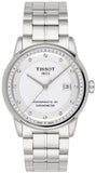 Buy Shop Tissot T Classic Luxury Powermatic 80 White Dial Silver Steel Strap Watch For Men - T086.408.11.016.00 USA Online