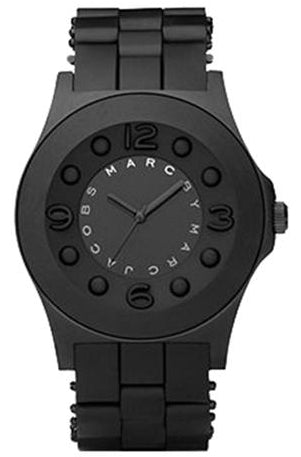 Buy Shop Marc Jacobs Pelly Black Dial Black Steel Strap Watch for Women - MBM2510 USA Online