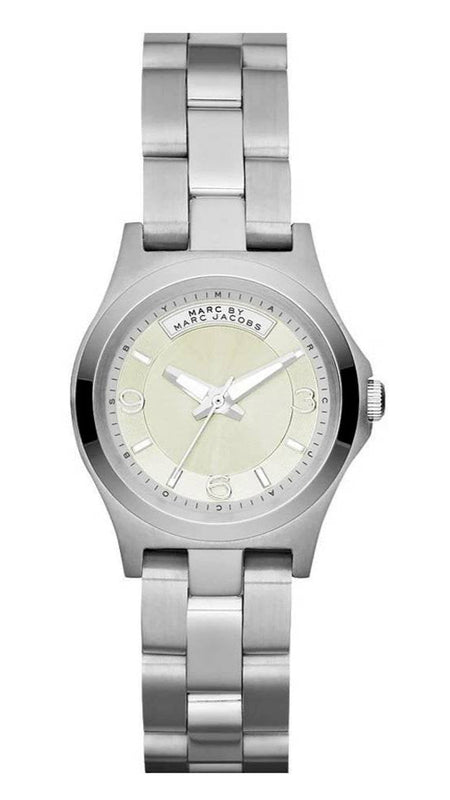 Buy Shop Marc Jacobs Baby Dave Silver Dial Silver Steel Strap Watch for Women - MBM3234 USA Online