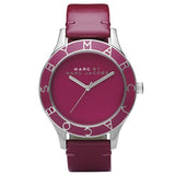 Buy Shop Marc Jacobs Blade Red Dial Red Leather Strap Watch for Women - MBM1157 USA Online