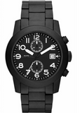 Buy Shop Marc Jacobs Larry Chronograph Black Dial Black Steel Strap Watch for Men - MBM5052 USA Online