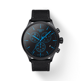 Buy Shop Tissot Chrono XL Quartz Black Dial Black Nylon Strap Watch For Men - T116.617.37.051.00 USA Online