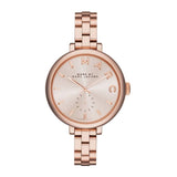 Buy Shop Marc Jacobs Sally Rose Gold Dial Rose Gold Steel Strap Watch for Women - MBM3364 USA Online