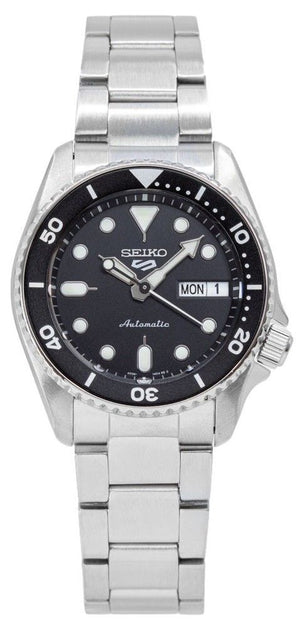 Buy Shop Seiko 5 Sports SKX Automatic Black Dial Silver Steel Strap Watch For Men - SRPK29K1 USA Online