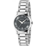 Buy Shop Gucci G Timeless Grey Dial Silver Steel Strap Watch For Women - YA126522 USA Online