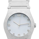 Buy Shop Marc Jacobs Amy White Dial Silver Steel Strap Watch for Women - MBM8518 USA Online