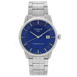 Buy Shop Tissot Luxury Powermatic 80 Blue Dial Silver Steel Strap Watch For Men - T086.407.11.041.00 USA Online