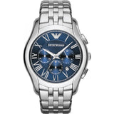 Buy Shop Emporio Armani Classic Navy Blue Dial Stainless Steel Watch For Men - AR1787 USA Online