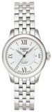 Buy Shop Tissot Le Locle Small Automatic Silver Dial Silver Steel Strap Watch For Women - T41.1.183.33 USA Online