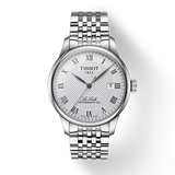 Buy Shop Tissot Le Locle Powermatic 80 Silver Dal Silver Steel Strap Watch For Men - T006.407.11.033.00 USA Online