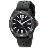 Buy Shop Tag Heuer Formula 1 Automatic Black Dial Black Rubber Strap Watch for Men - WAZ2115.FT8023 USA Online