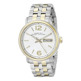 Buy Shop Marc Jacobs Fergus White Dial Two Tone Steel Strap Watch for Men - MBM5079 USA Online