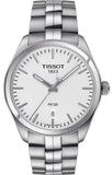 Buy Shop Tissot PR 100 Quartz White Dial Silver Steel Strap Watch For Women - T101.410.11.031.00 USA Online