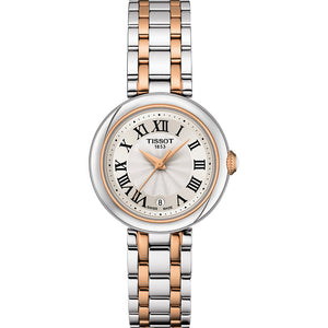Buy Shop Tissot Bellissima Lady Small Mother of Pearl Dial Two Tone Steel Strap Watch For Women - T126.010.22.013.01 USA Online