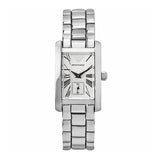 Buy Shop Emporio Armani White Dial Silver Stainless Steel Watch For Women - AR0146 USA Online