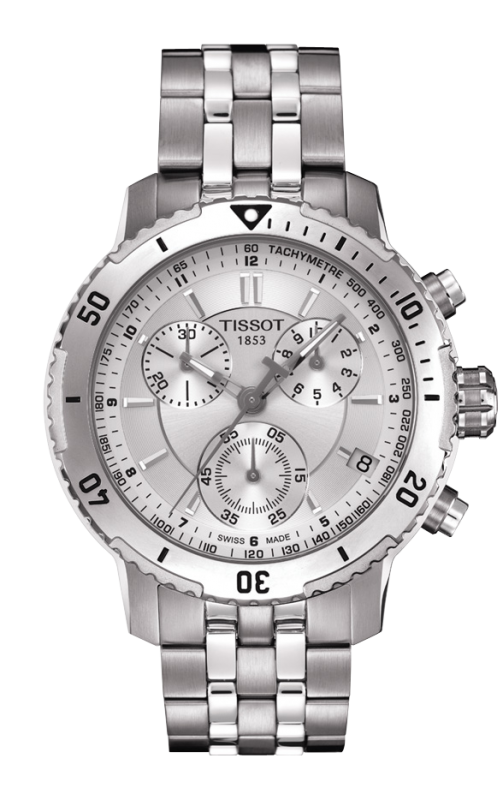 Buy Shop Tissot PRS 200 Chronograph Silver Dial Watch For Men - T067.417.11.031.00 USA Online