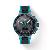 Buy Shop Tissot T Race Cycling Chronograph Black Dial Two Tone Rubber Strap Watch For Men - T111.417.37.441.05 USA Online