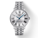 Buy Shop Tissot T Classic Carson Premium Powermatic 80 Silver Dial Silver Steel Strap Watch For Men - T122.407.11.033.00 USA Online