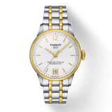 Buy Shop Tissot Chemin Des Tourelles Powermatic 80 Lady Silver Dial Two Tone Steel Strap Watch For Women - T099.207.22.037.00 USA Online