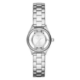 Buy Shop Marc Jacobs Tether Transparent Silver Dial Silver Steel Strap Watch for Women - MBM3416 USA Online