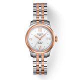 Buy Shop Tissot Le Locle Automatic Lady Silver Dial Two Tone Steel Strap Watch For Women - T41.2.183.16 USA Online
