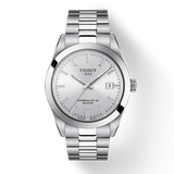 Buy Shop Tissot Gentleman Powermatic 80 Silicium Silver Dial Silver Steel Strap Watch For Men - T127.407.11.031.00 USA Online