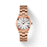 Buy Shop Tissot T Wave Mother of Pearl Dial Rose Gold Steel Strap Watch For Women - T112.210.33.113.00 USA Online