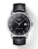 Buy Shop Tissot T Classic Luxury Black Dial Black Leather Strap Watch For Men - T086.407.16.051.00 USA Online