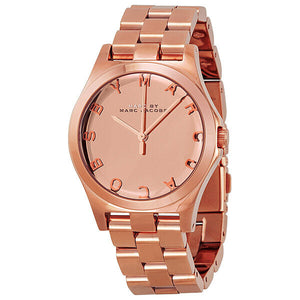 Buy Shop Marc Jacobs Henry Rose Gold Dial Rose Gold Steel Strap Watch for Women - MBM3212 USA Online