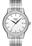 Buy Shop Tissot Carson Steel White Dial Silver Steel Strap Watch For Men - T085.410.11.011.00 USA Online