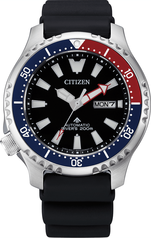 Buy Shop Citizen Promaster Automatic 200M Diver Fugu Limited Edition Black Dial Black Rubber Strap Watch For Men - NY0110 USA Online