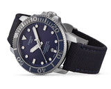 Tissot Seastar 1000 Powermatic 80 Silicium Blue Dial Blue Nylon Strap Watch For Men - T120.407.17.041.01