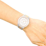 Buy Shop Michael Kors Madelyn Silver Dial Two Tone Steel Strap Watch for Women - MK6288 USA Online