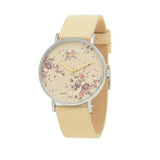 Buy Shop Coach Perry Beige Floral Dial Beige Leather Strap Watch for Women - 14503293 USA Online