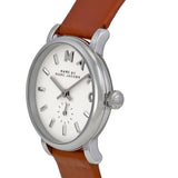 Buy Shop Marc Jacobs Baker White Dial Brown Leather Strap Watch for Women - MBM1270 USA Online
