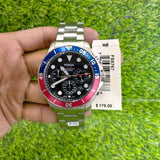 Buy Shop Fossil FB-03 Chronograph Black Dial Silver Steel Strap Watch for Men - FS5767 USA Online
