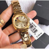 Buy Shop Marc Jacobs Mandy Gold Dial Gold Steel Strap Watch for Women - MJ3549 USA Online