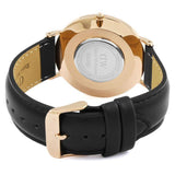 Buy Shop Daniel Wellington Classic Sheffield White Dial Black Leather Strap Watch For Men - DW00100007 USA Online