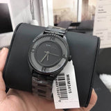 Buy Shop Marc Jacobs Tether Transparent Black Dial Black Steel Strap Watch for Women - MBM3415 USA Online