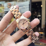 Buy Shop Marc Jacobs Amy Rose Gold Dial Rose Gold Steel Strap Watch for Women - MBM3219 USA Online