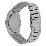 Michael Kors Channing Diamonds Black Dial Silver Steel Strap Watch for Women - MK6089