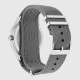Buy Shop Gucci G Timeless Quartz White Dial Grey NATO Strap Watch For Women - YA1264184 USA Online