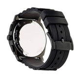 Buy Shop Fossil Machine Chronograph Black Dial Black Silicone Strap Watch for Men - FS4487 USA Online