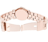 Buy Shop Marc Jacobs Amy Pink Dial Rose Gold Steel Strap Dial Watch for Women - MBM8625 USA Online