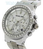 Buy Shop Michael Kors Dylan Silver Dial Silver Steel Strap Watch for Women - MK5585 USA Online