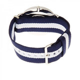 Buy Shop Daniel Wellington Classic Glasgow White Dial Two Tone NATO Strap Watch For Men - DW00100018 USA Online